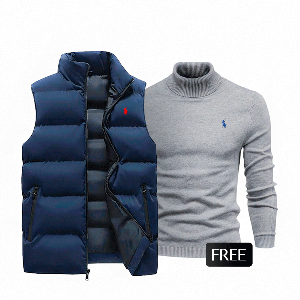 Buy 1 Vest, Get 1 Sweater Free – Double the Style, Zero Extra Cost