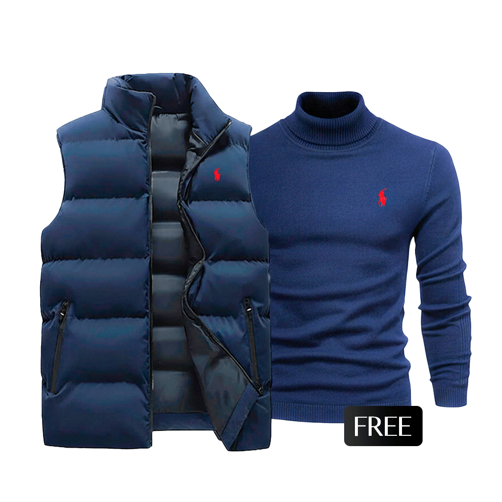 Buy 1 Vest, Get 1 Sweater Free – Double the Style, Zero Extra Cost