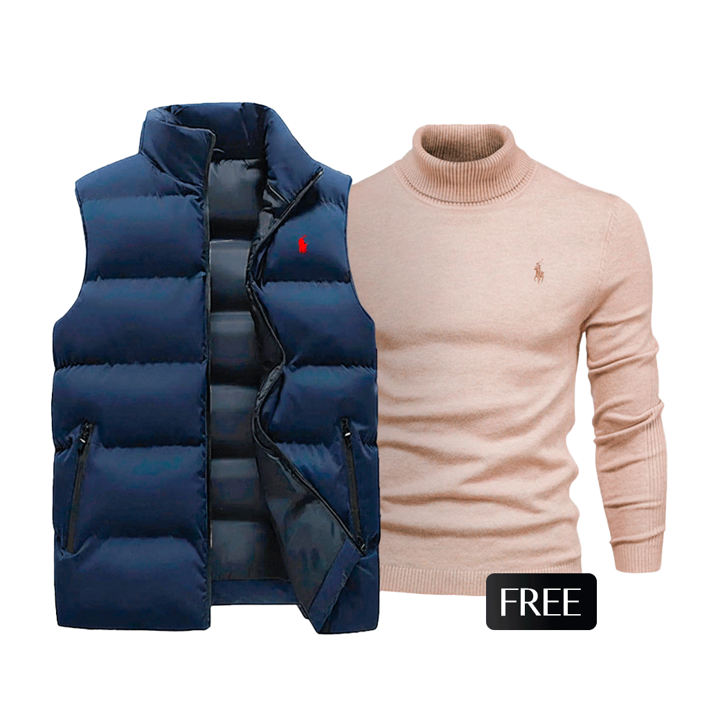 Buy 1 Vest, Get 1 Sweater Free – Double the Style, Zero Extra Cost