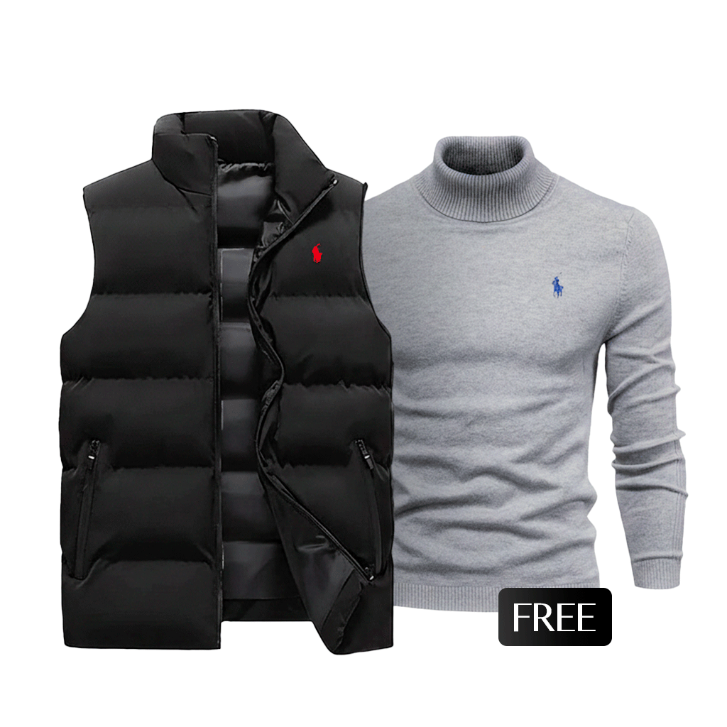 Buy 1 Vest, Get 1 Sweater Free – Double the Style, Zero Extra Cost
