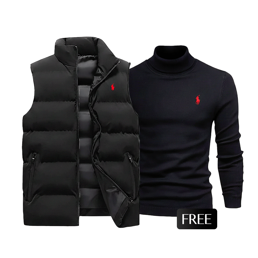 Buy 1 Vest, Get 1 Sweater Free – Double the Style, Zero Extra Cost