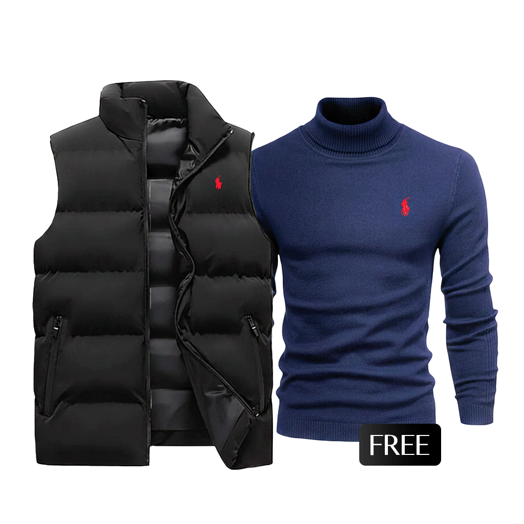 Buy 1 Vest, Get 1 Sweater Free – Double the Style, Zero Extra Cost