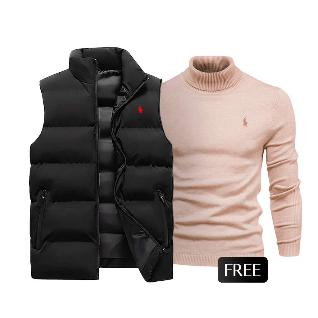 Buy 1 Vest, Get 1 Sweater Free – Double the Style, Zero Extra Cost