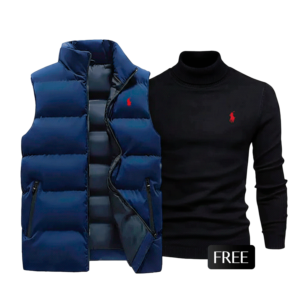 Buy 1 Vest, Get 1 Sweater Free – Double the Style, Zero Extra Cost